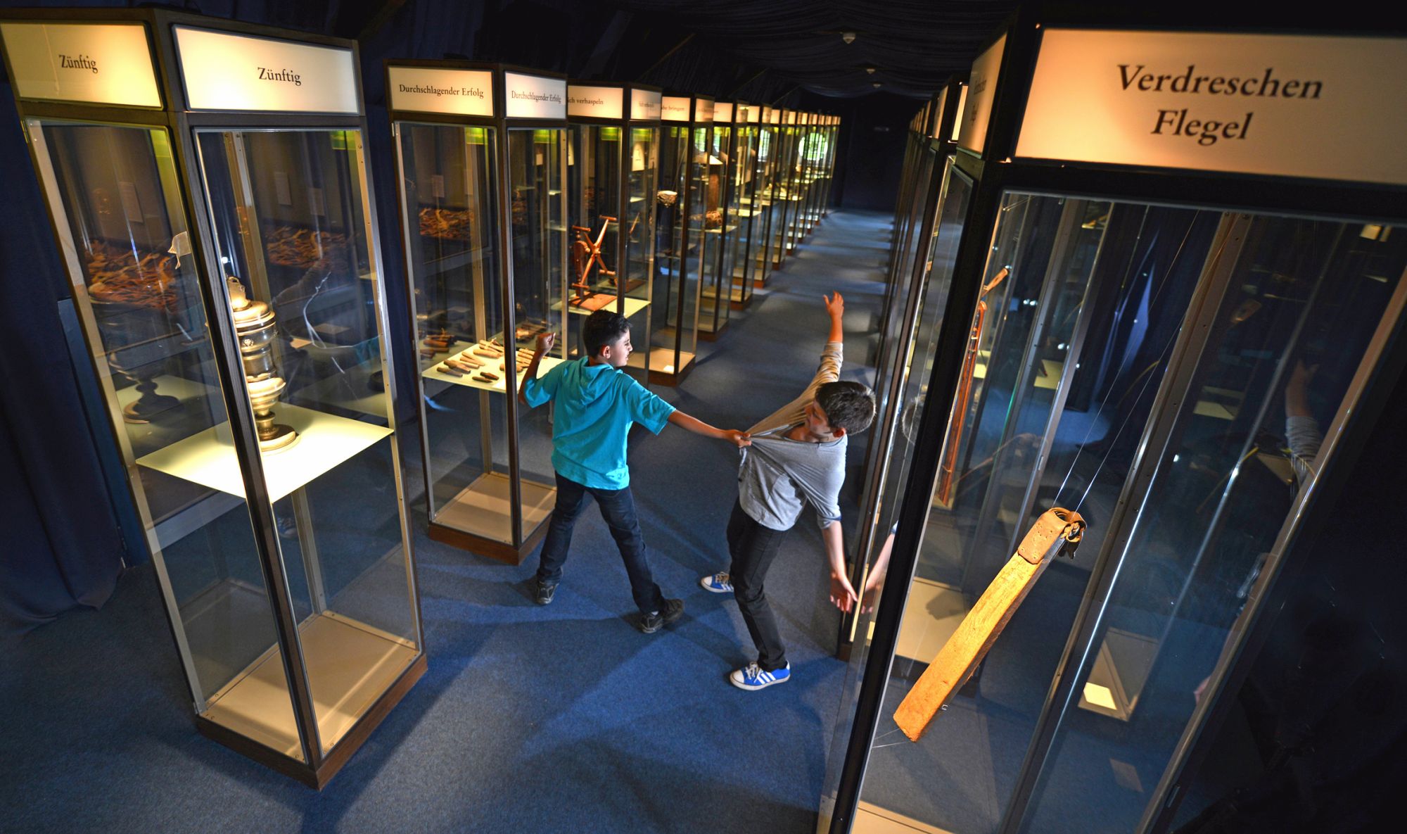 Führung für Kinder in der Burg Altena im Märkischen Kreis