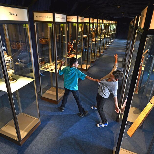 Führung für Kinder in der Burg Altena im Märkischen Kreis