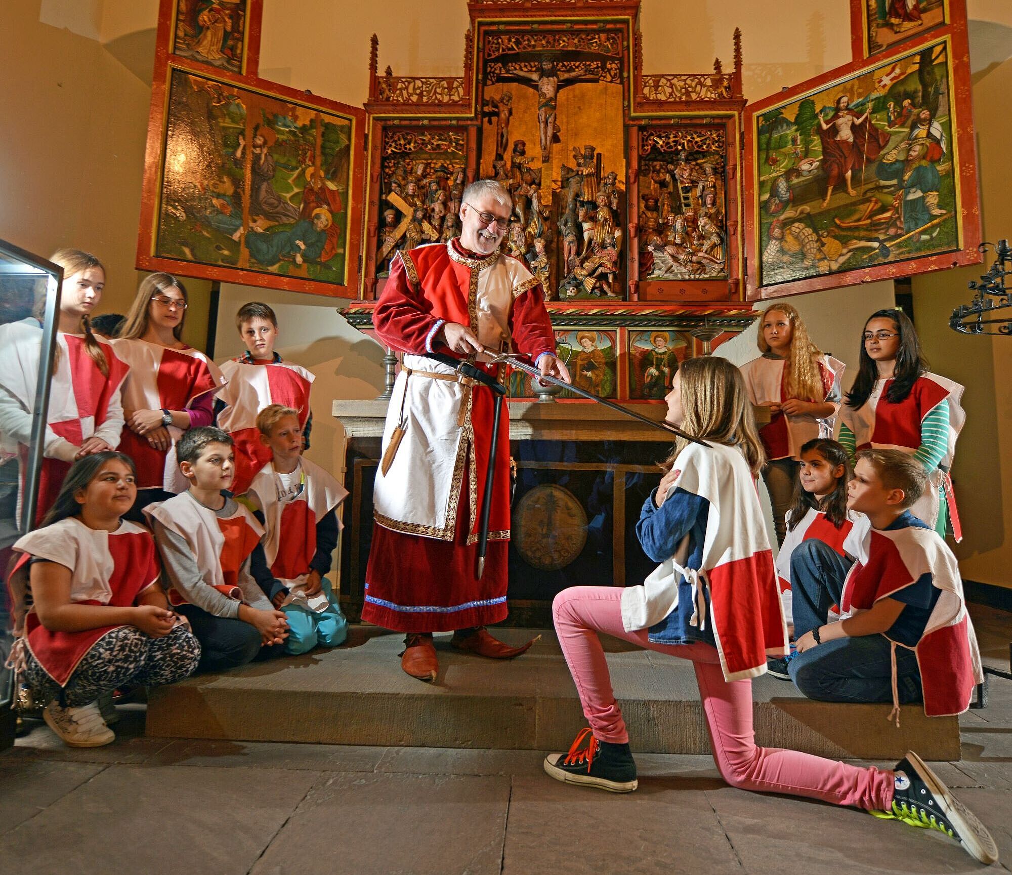 Führung durch die Burg Altena im Märkischen Kreis