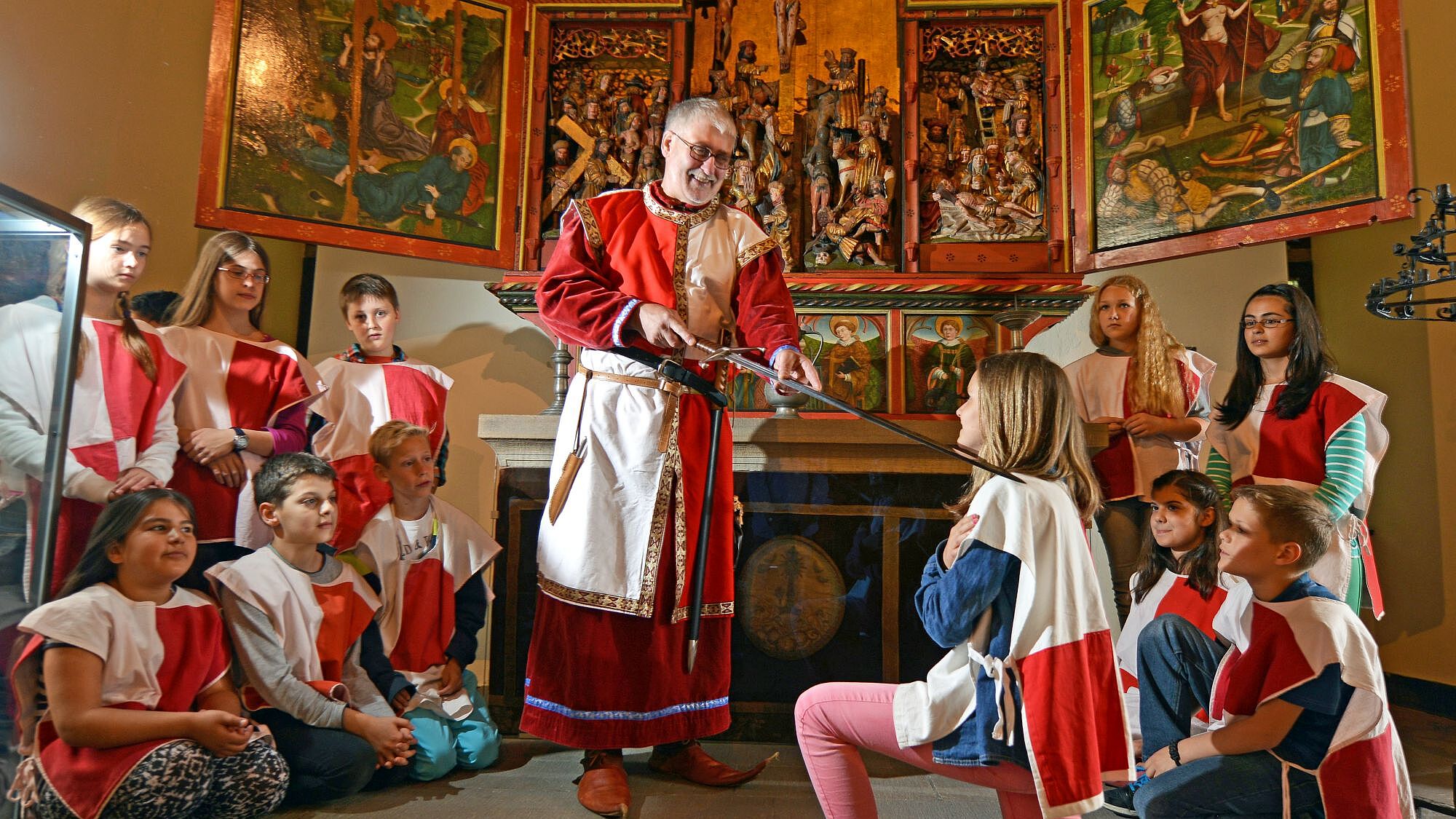 Führung durch die Burg Altena im Märkischen Kreis