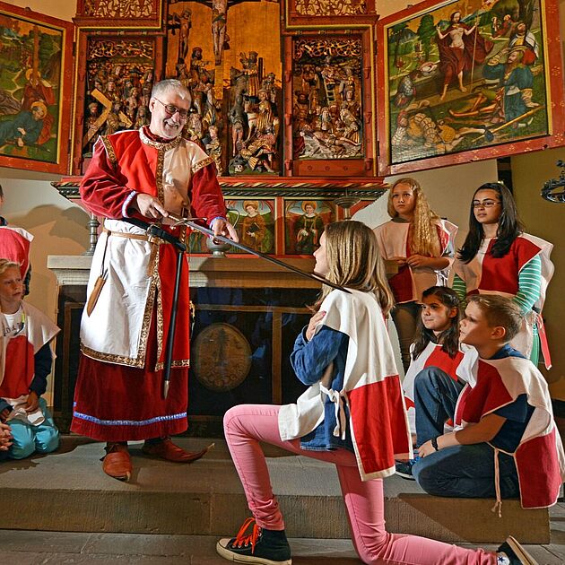 Führung durch die Burg Altena im Märkischen Kreis