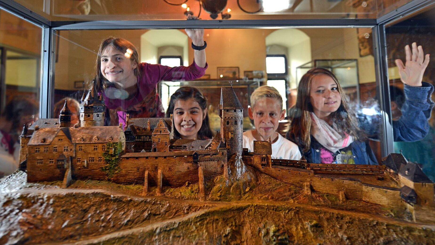 Führung für Kinder durch die Burg Altena im Märkischen Kreis