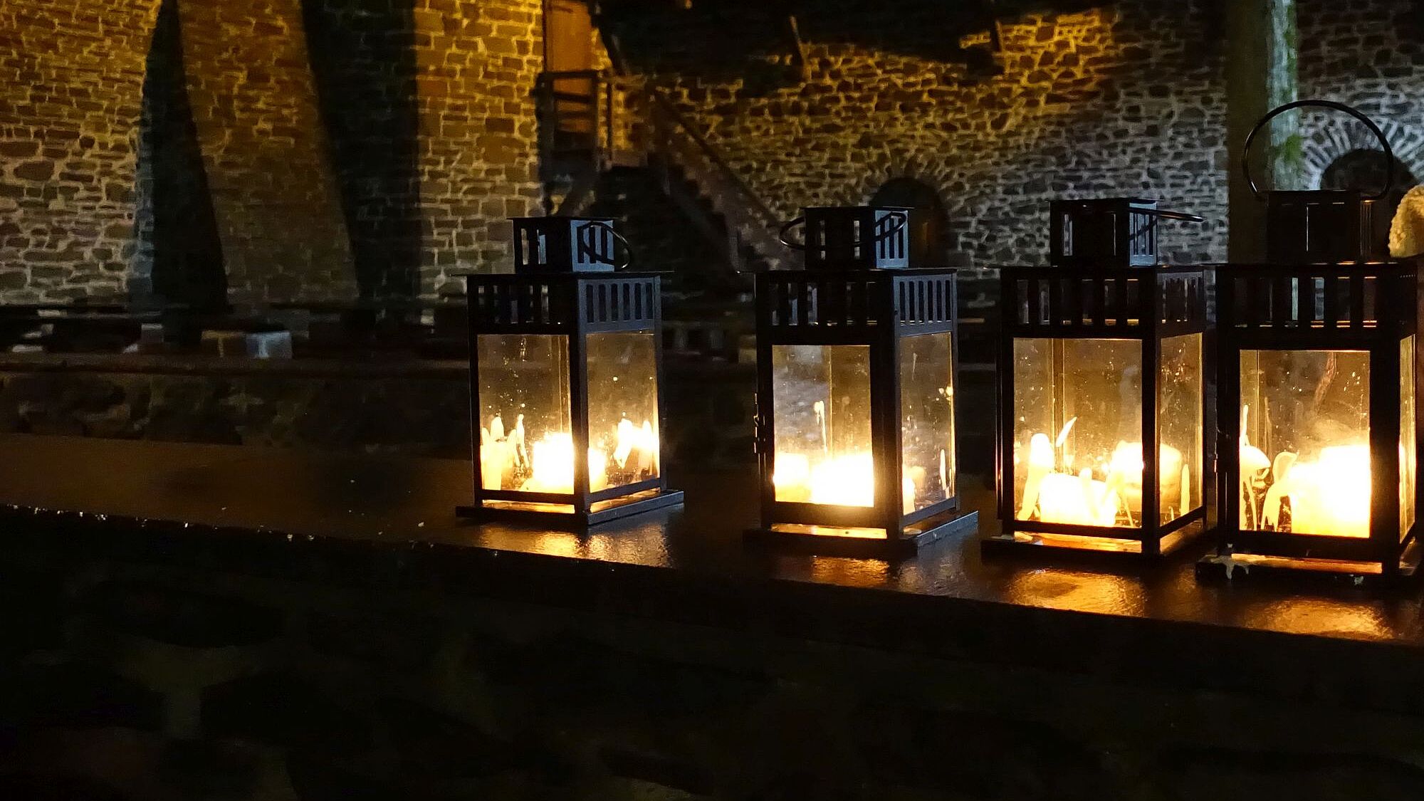 Lichterführung auf Burg Altena im Märkischen Kreis