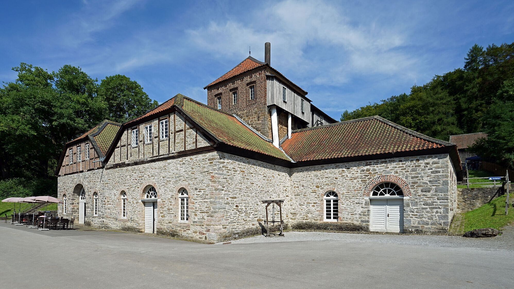 Die Luisenhütte in Balve im Märkischen Kreis