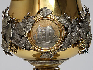 Pokal Mummenthey - Medaillon Süderländisches Museum 