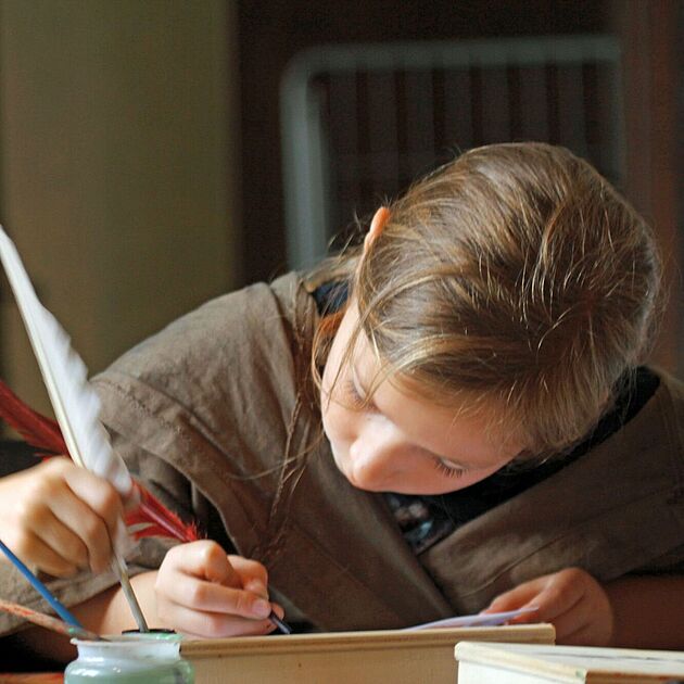 Führung für Kinder in der Burg Altena im Märkischen Kreis